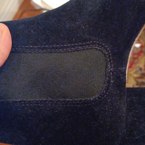 Madewell Chelsea Boots Black Suede VGUC 8 Minimalist classic office old money - Picture 2 of 11